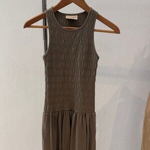 Universal Thread Olive Sleeveless Maxi Dress
